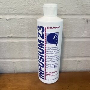 Infusium 23 Shampoo Maximum Body For Fine Thin Hair‎ 16 Fl oz VTG